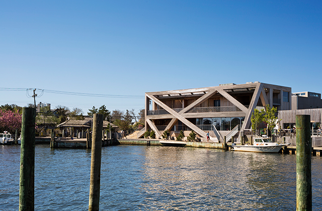 Fire Island and Pines Pavilion by HWKN