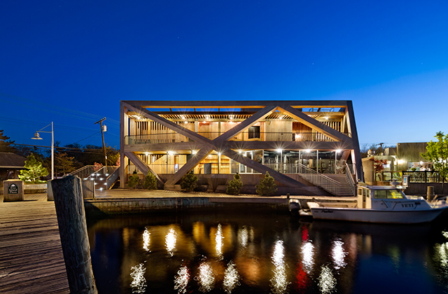 Fire Island and Pines Pavilion by HWKN