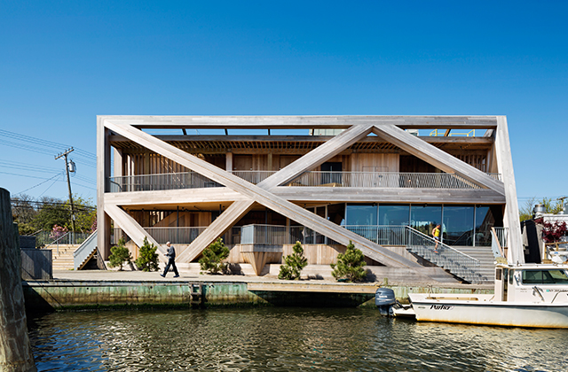 Fire Island and Pines Pavilion by HWKN