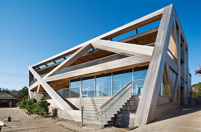 Fire Island and Pines Pavilion by HWKN
