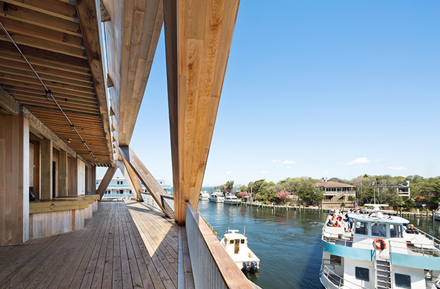 Fire Island and Pines Pavilion by HWKN